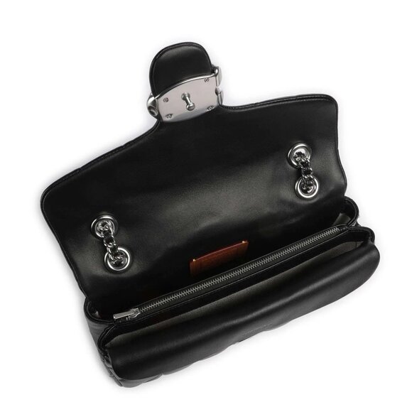 COACH Tabby Shoulder Bag 26 With Pillow Quilting CP150 BLACK / SILVER - Picture 6 of 16